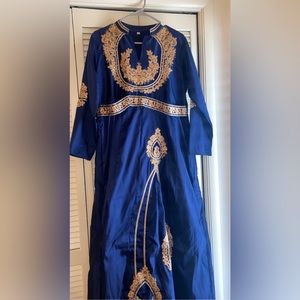 Embroidered kaftan cristal mabra